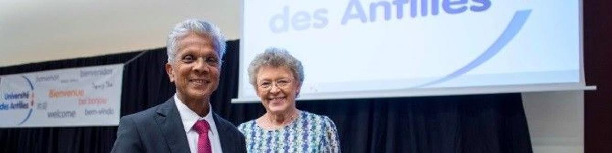 Visite de Madame le Professeur Françoise BARRÉ SINOUSSI